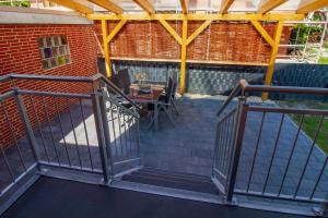 Ein Balkon oder eine Terrasse in der Unterkunft Wolke 7 - Mond