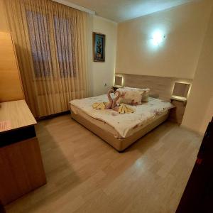 Postel nebo postele na pokoji v ubytování Guesthouse Pumpalovi
