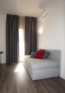 Hotel Leopardi的休息区