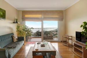 Χώρος καθιστικού στο Apartamento Jade