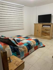 TV a/nebo společenská místnost v ubytování Bellísimos apartamentos céntricos en La Mesa