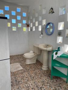Koupelna v ubytování Casa Ibiza Celestun