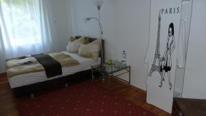 Postelja oz. postelje v sobi nastanitve Lemmerer Homestay