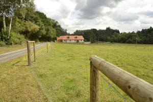 Loodusmaastik of the country house lähedal