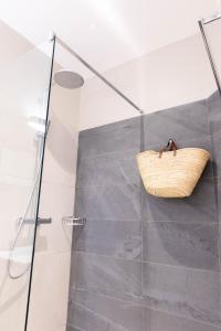 Koupelna v ubytování Eden Roc Appartements
