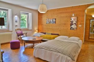 Χώρος καθιστικού στο Appartement 6 pers 70 m² dans chalet Chez Marie