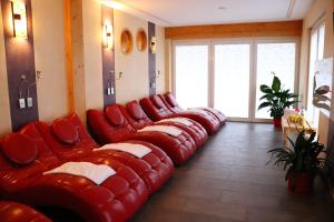 Posezení v ubytování Haus Hubertus