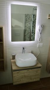 A bathroom at Valtellina Vacanze
