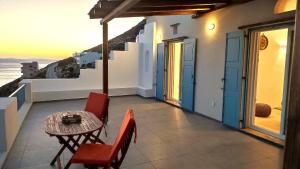 Balkón alebo terasa v ubytovaní Aelia Mare Penthouse