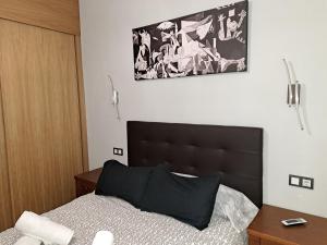 Posteľ alebo postele v izbe v ubytovaní Apartamento Eursu centro con piscina