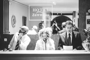 Hostia v ubytovaní Zappion Hotel
