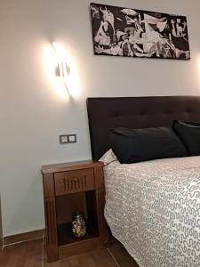 Posteľ alebo postele v izbe v ubytovaní Apartamento Eursu centro con piscina