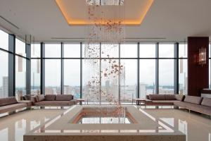 Posezení v ubytování Candeo Hotel Utsunomiya