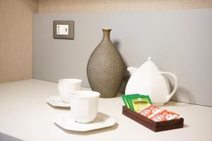 Coffee and tea making facilities at Catanese Proverb's House - Via Napoli - Ground Floor