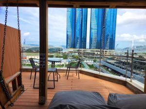 Balkón nebo terasa v ubytování Hound Hotel Busan Station