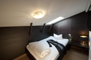 Postel nebo postele na pokoji v ubytování Hotel Bierwirt