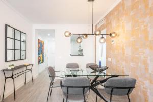 Posezení v ubytování Princesas Flat, Luxury Apartament near beach&metro Free Parking