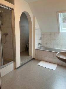 Koupelna v ubytování Waldseele Appartement + 21 fotografií