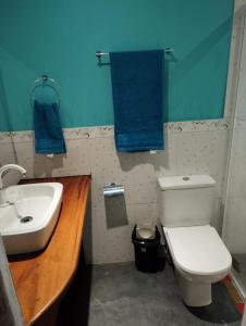 Et badeværelse på Estrela da noite