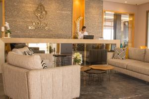 Valley Boutique Hotel的休息区