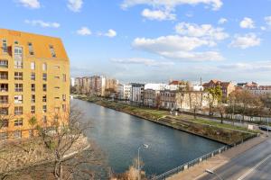 Výhľad na rieku v blízkosti apartmánu