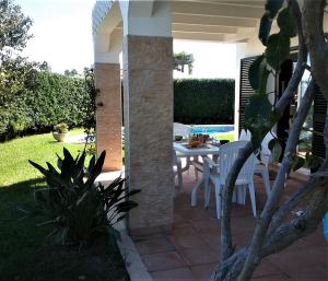 Zahrada ubytování Villa Lunas