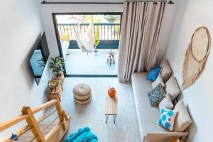 Χώρος καθιστικού στο Luxury Beach - Heated pool & Beachfront access