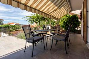 Balkón alebo terasa v ubytovaní Apartment in Rovinj - Istrien 11487