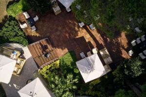an overhead view of a house with a roof at ROBINSON NOBILIS - All inclusive in Belek