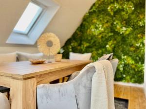 Posezení v ubytování Duplex Villa Dünenbrise
