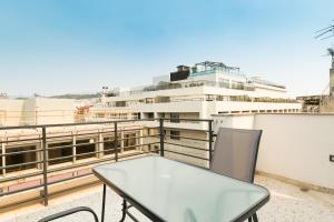 Balkón alebo terasa v ubytovaní Voda Luxury Residence Penthouse #602 - Acropolis View Rooftop