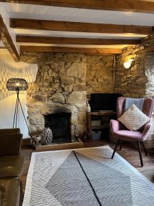 O zonă de relaxare la Lavender Cottage