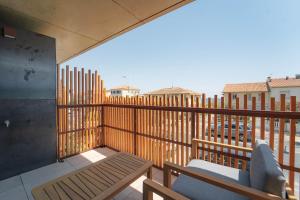 Balkón alebo terasa v ubytovaní Villa Ananda - Surya - un havre de paix avec vue mer et étangs