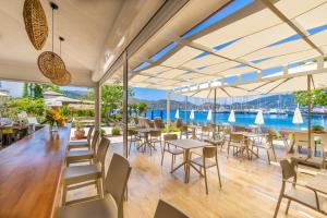 Restaurace v ubytování Base Selimiye