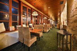 Posezení v ubytování Hotel Morris Relax & Wellness