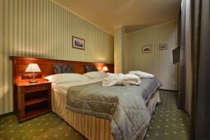 Postel nebo postele na pokoji v ubytování Hotel Morris Relax & Wellness