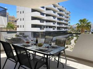 Balkón alebo terasa v ubytovaní Moderno apartamento a 500 m de la playa