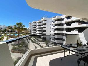 Balkón alebo terasa v ubytovaní Moderno apartamento a 500 m de la playa