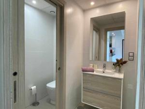 Kúpeľňa v ubytovaní Moderno apartamento a 500 m de la playa