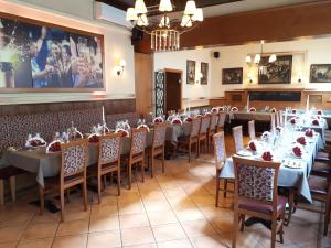 Restaurace v ubytování Gasthof Schwabl Wirt