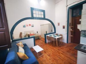 Kuchyň nebo kuchyňský kout v ubytování Atlantis Surf Hostel