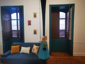 Posezení v ubytování Atlantis Surf Hostel