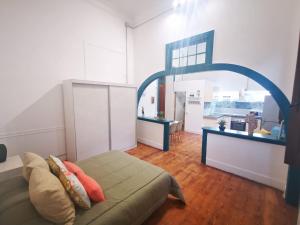 Kuchyň nebo kuchyňský kout v ubytování Atlantis Surf Hostel