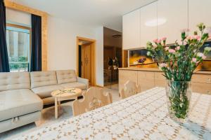 Posedenie v ubytovaní Apartamenty Sobiczkowa