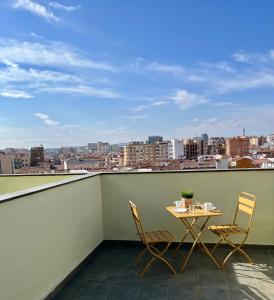 En balkon eller terrasse på Apartamento Vive Zaragoza IV