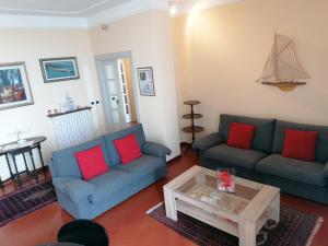 A seating area at Casa Alice