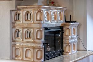Kuchyň nebo kuchyňský kout v ubytování DolomiApartments - Casa Margherita