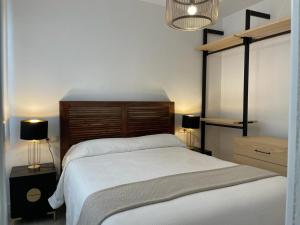 Posteľ alebo postele v izbe v ubytovaní Piso en Fuengirola Castillo Sohail
