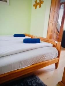 Postel nebo postele na pokoji v ubytování Vila Kopa Nida
