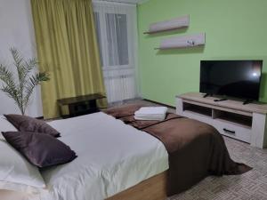 Postel nebo postele na pokoji v ubytování Casa Elena